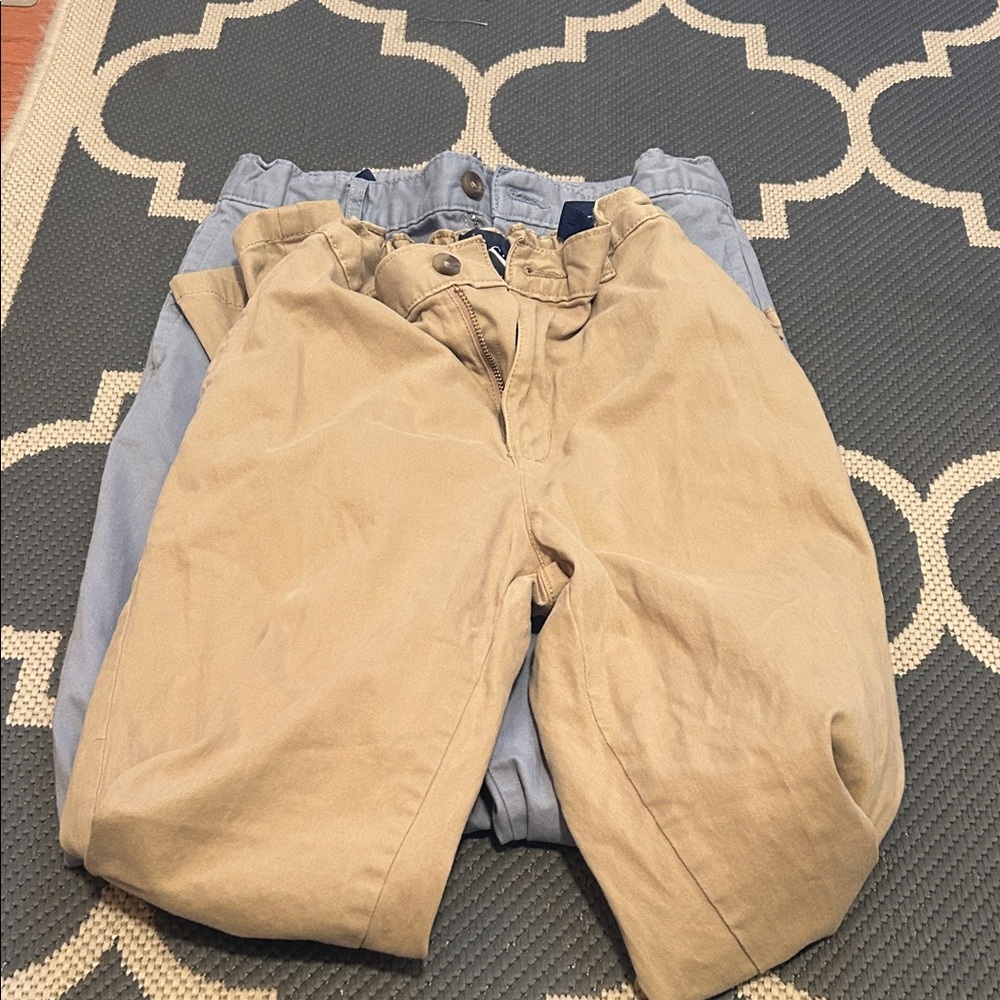 The Children's Place Tan and Blue Kids Casual Bottoms